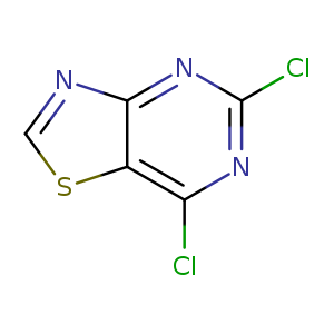 Clc1nc(Cl)c2c(n1)ncs2