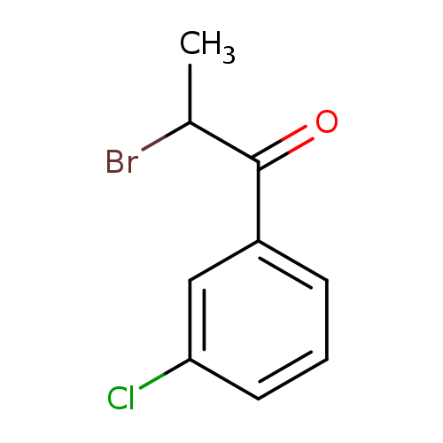 Clc1cccc(c1)C(=O)C(Br)C