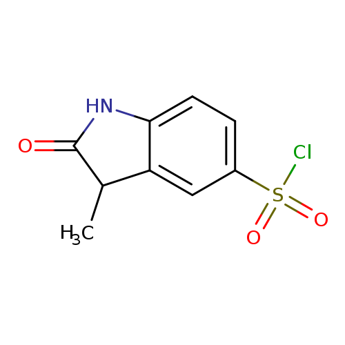 O=C1Nc2c(C1C)cc(cc2)S(=O)(=O)Cl
