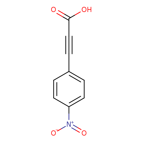 OC(=O)C#Cc1ccc(cc1)[N+](=O)[O-]