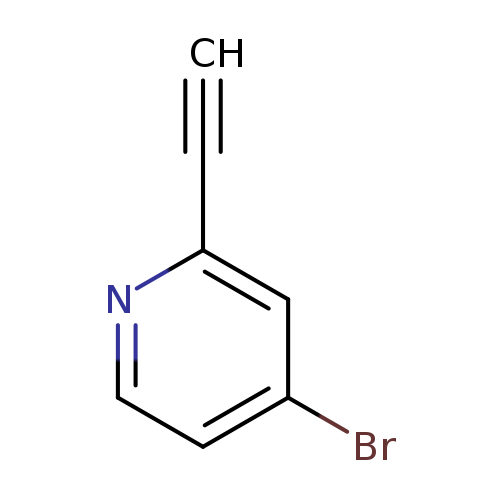Brc1cc(ncc1)C#C