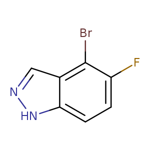 Fc1ccc2c(c1Br)cn[nH]2