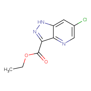 CCOC(=O)c1n[nH]c2c1ncc(c2)Cl