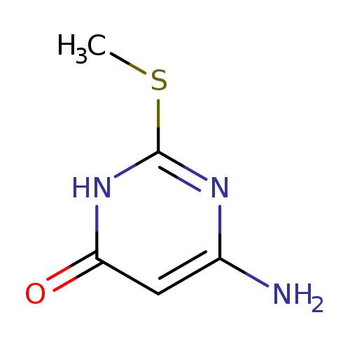 CSc1nc(N)cc(=O)[nH]1