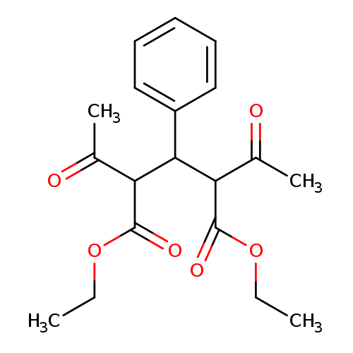 CCOC(=O)C(C(C(C(=O)OCC)C(=O)C)c1ccccc1)C(=O)C