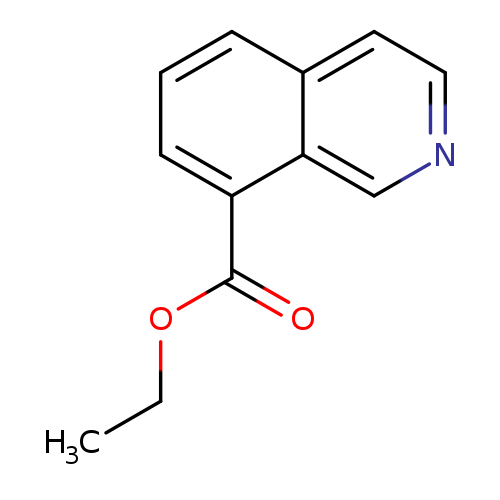 CCOC(=O)c1cccc2c1cncc2