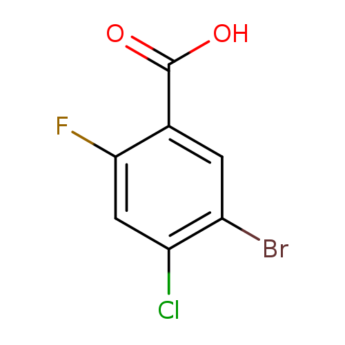 OC(=O)c1cc(Br)c(cc1F)Cl