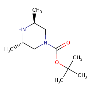 C[C@@H]1N[C@@H](C)CN(C1)C(=O)OC(C)(C)C