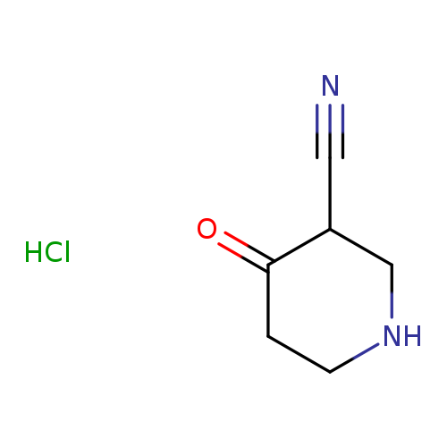 C1NCCC(=O)C1C#N.Cl