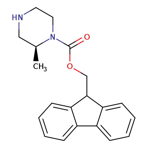C[C@H]1CNCCN1C(=O)OCC1c2ccccc2c2c1cccc2