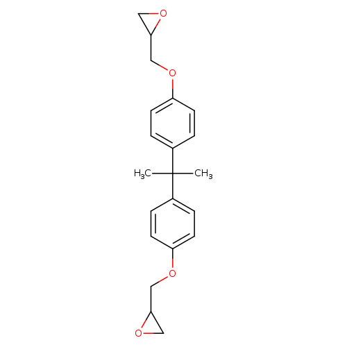 CC(c1ccc(cc1)OCC1OC1)(c1ccc(cc1)OCC1OC1)C