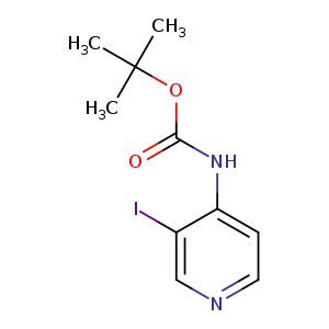 O=C(OC(C)(C)C)Nc1ccncc1I