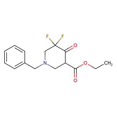 CCOC(=O)C1CN(Cc2ccccc2)CC(C1=O)(F)F