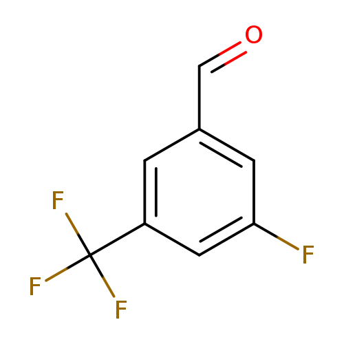 O=Cc1cc(F)cc(c1)C(F)(F)F