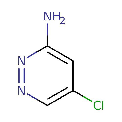 Clc1cnnc(c1)N