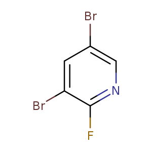 Brc1cnc(c(c1)Br)F