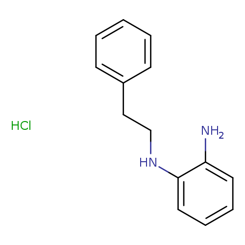 Nc1ccccc1NCCc1ccccc1.Cl