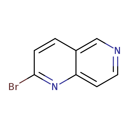 Brc1ccc2c(n1)ccnc2