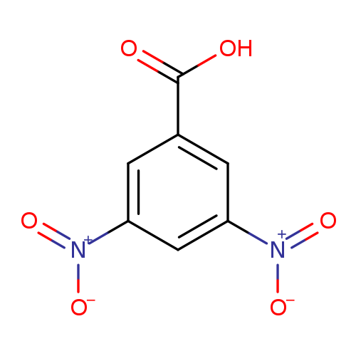 OC(=O)c1cc(cc(c1)[N+](=O)[O-])[N+](=O)[O-]