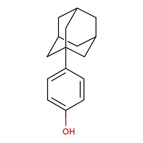 Oc1ccc(cc1)C12CC3CC(C2)CC(C1)C3