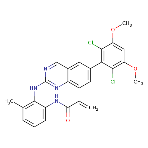 C=CC(=O)Nc1cccc(c1Nc1ncc2c(n1)ccc(c2)c1c(Cl)c(OC)cc(c1Cl)OC)C