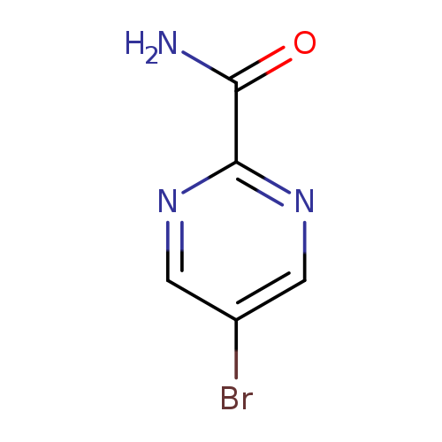 NC(=O)c1ncc(cn1)Br