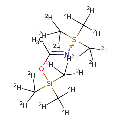 CC(=N[Si](C([2H])([2H])[2H])(C([2H])([2H])[2H])C([2H])([2H])[2H])O[Si](C([2H])([2H])[2H])(C([2H])([2H])[2H])C([2H])([2H])[2H]