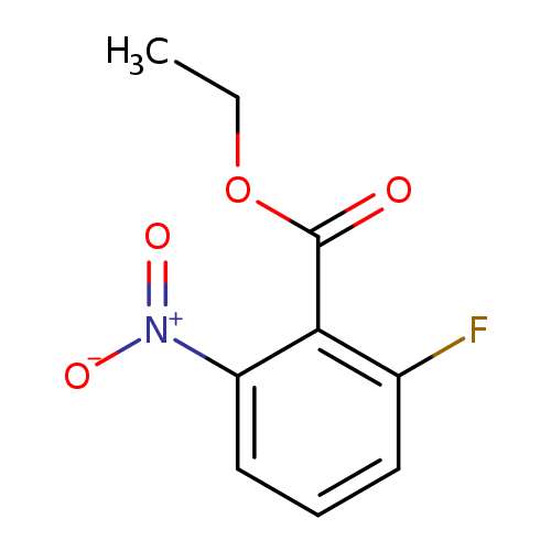 CCOC(=O)c1c(F)cccc1[N+](=O)[O-]