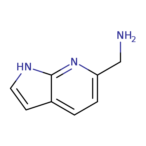 NCc1ccc2c(n1)[nH]cc2