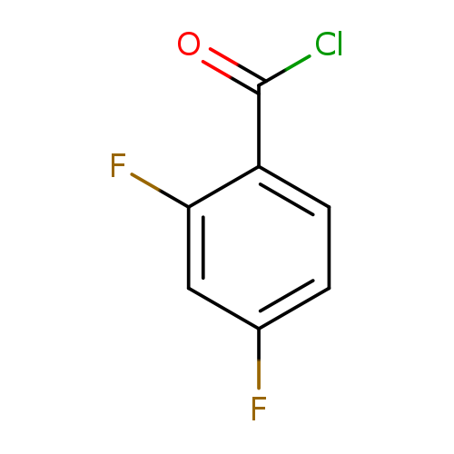 Fc1ccc(c(c1)F)C(=O)Cl