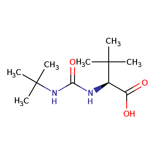 O=C(NC(C)(C)C)N[C@@H](C(C)(C)C)C(=O)O