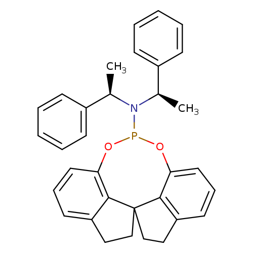 C[C@@H](N([C@@H](c1ccccc1)C)P1Oc2cccc3c2C2(c4c(O1)cccc4CC2)CC3)c1ccccc1