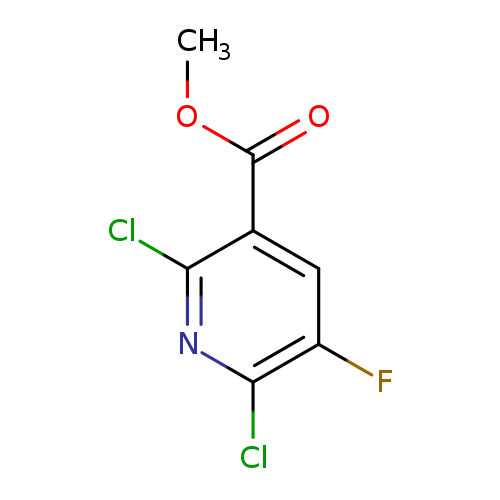 COC(=O)c1cc(F)c(nc1Cl)Cl