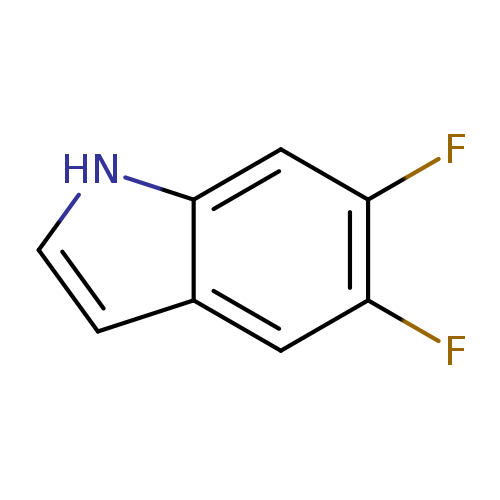 Fc1cc2[nH]ccc2cc1F