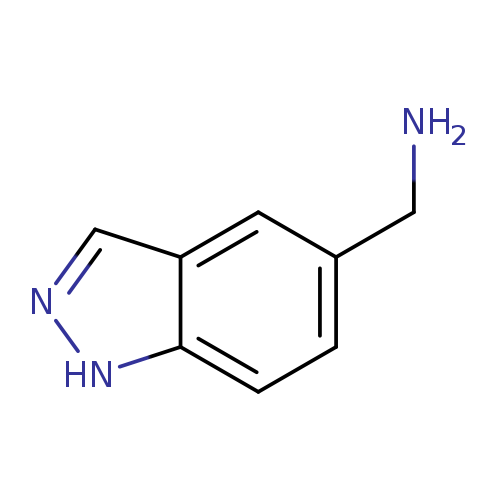 NCc1ccc2c(c1)cn[nH]2