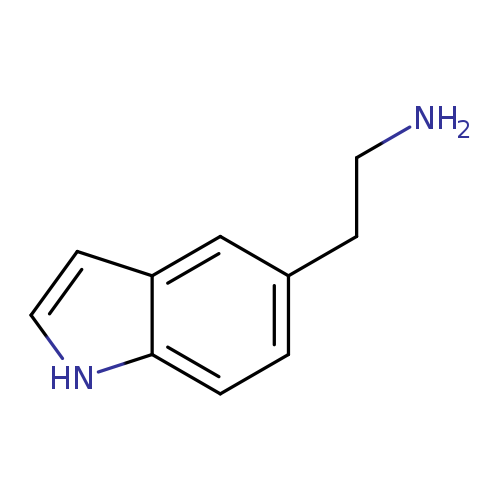 NCCc1ccc2c(c1)cc[nH]2