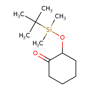O=C1CCCCC1O[Si](C(C)(C)C)(C)C