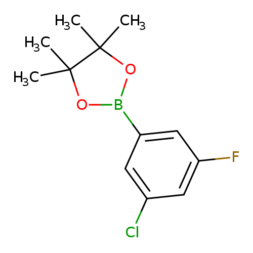 Fc1cc(Cl)cc(c1)B1OC(C(O1)(C)C)(C)C
