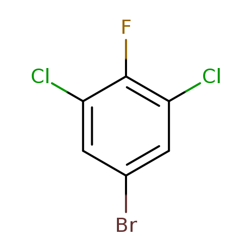 Brc1cc(Cl)c(c(c1)Cl)F