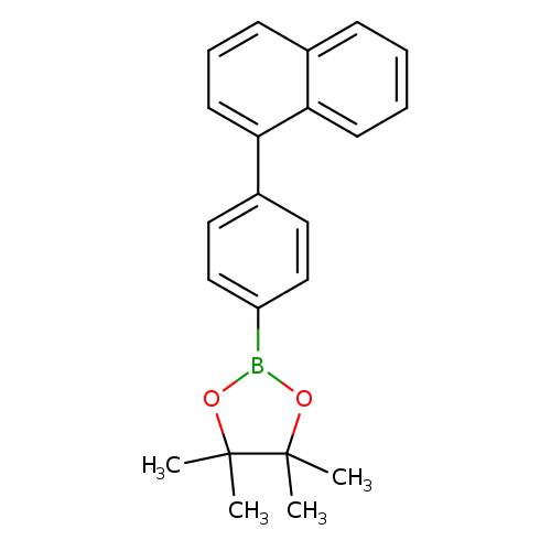 CC1(C)OB(OC1(C)C)c1ccc(cc1)c1cccc2c1cccc2