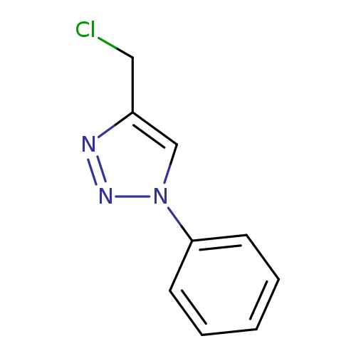 ClCc1nnn(c1)c1ccccc1