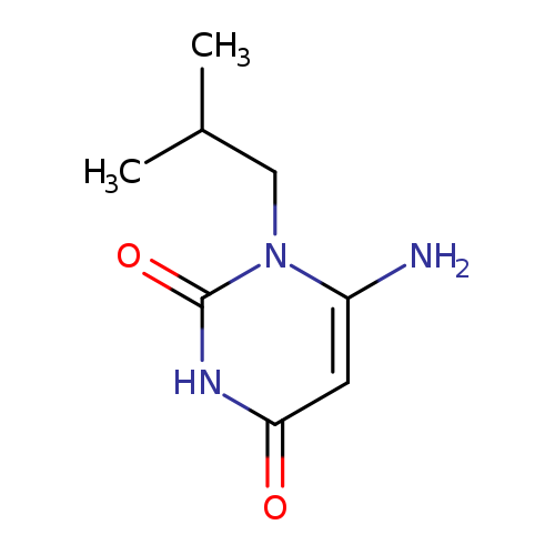CC(Cn1c(N)cc(=O)[nH]c1=O)C