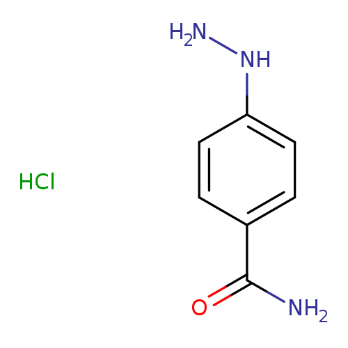 NNc1ccc(cc1)C(=O)N.Cl