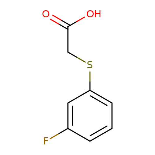 OC(=O)CSc1cccc(c1)F