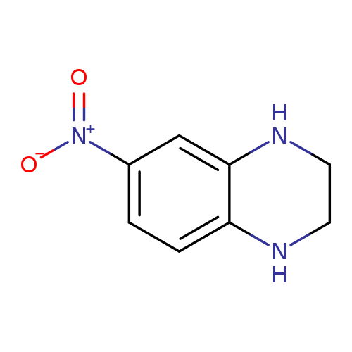 [O-][N+](=O)c1ccc2c(c1)NCCN2