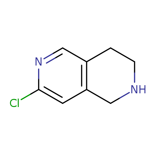 Clc1ncc2c(c1)CNCC2