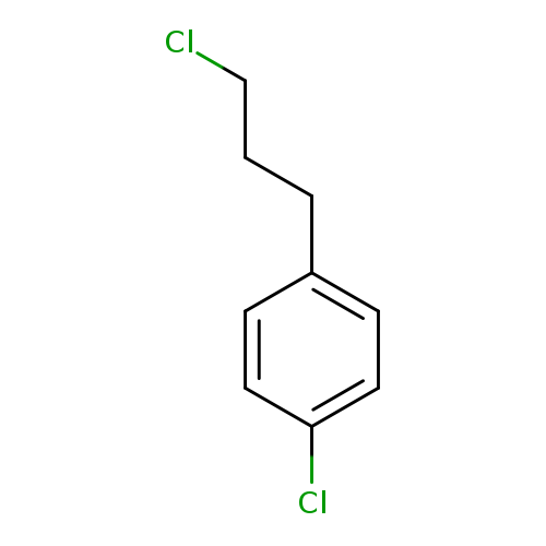 ClCCCc1ccc(cc1)Cl