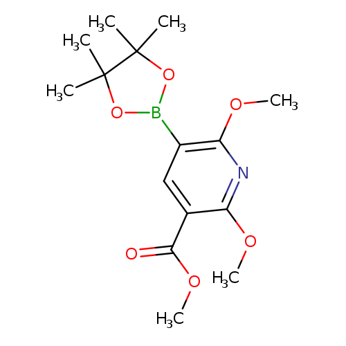 COc1nc(OC)c(cc1B1OC(C(O1)(C)C)(C)C)C(=O)OC
