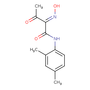 O/N=C(/C(=O)Nc1ccc(cc1C)C)C(=O)C