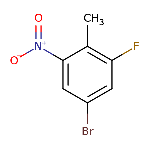 Brc1cc(F)c(c(c1)[N+](=O)[O-])C